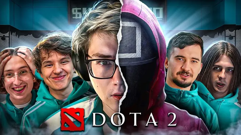 Игра в кальмара DOTA 2